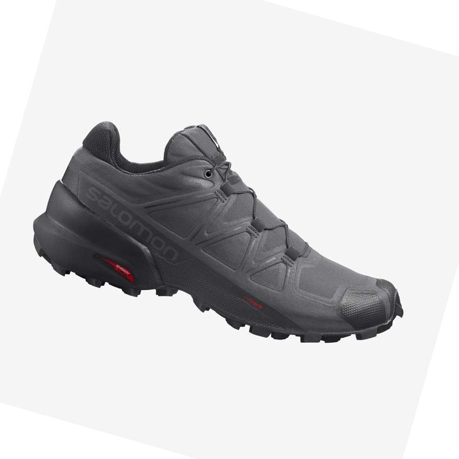 Salomon SPEEDCROSS 5 Trail Futócipő Férfi Titán | HU 2108NWY